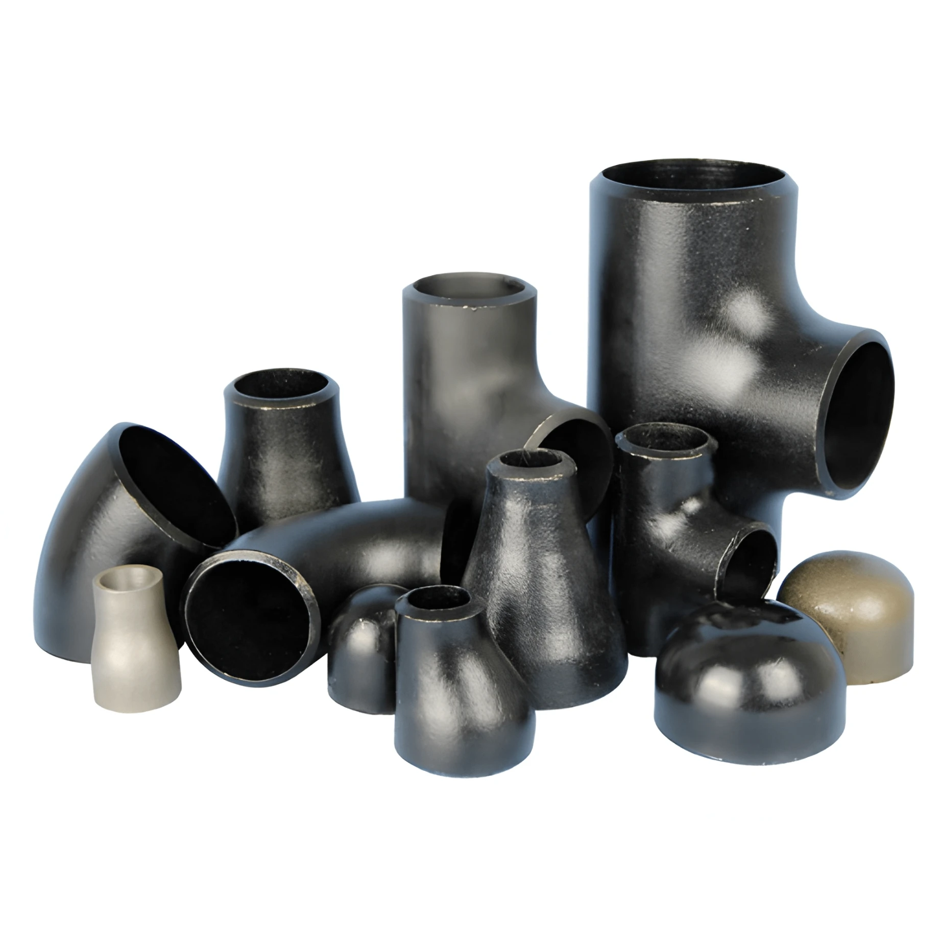 Carbon steel fittings including elbows and reducers